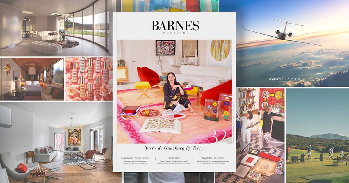 Nouveau BARNES Magazine Automne-Hiver 2022 : découvrez l'univers coloré de Terry de Gunzburg