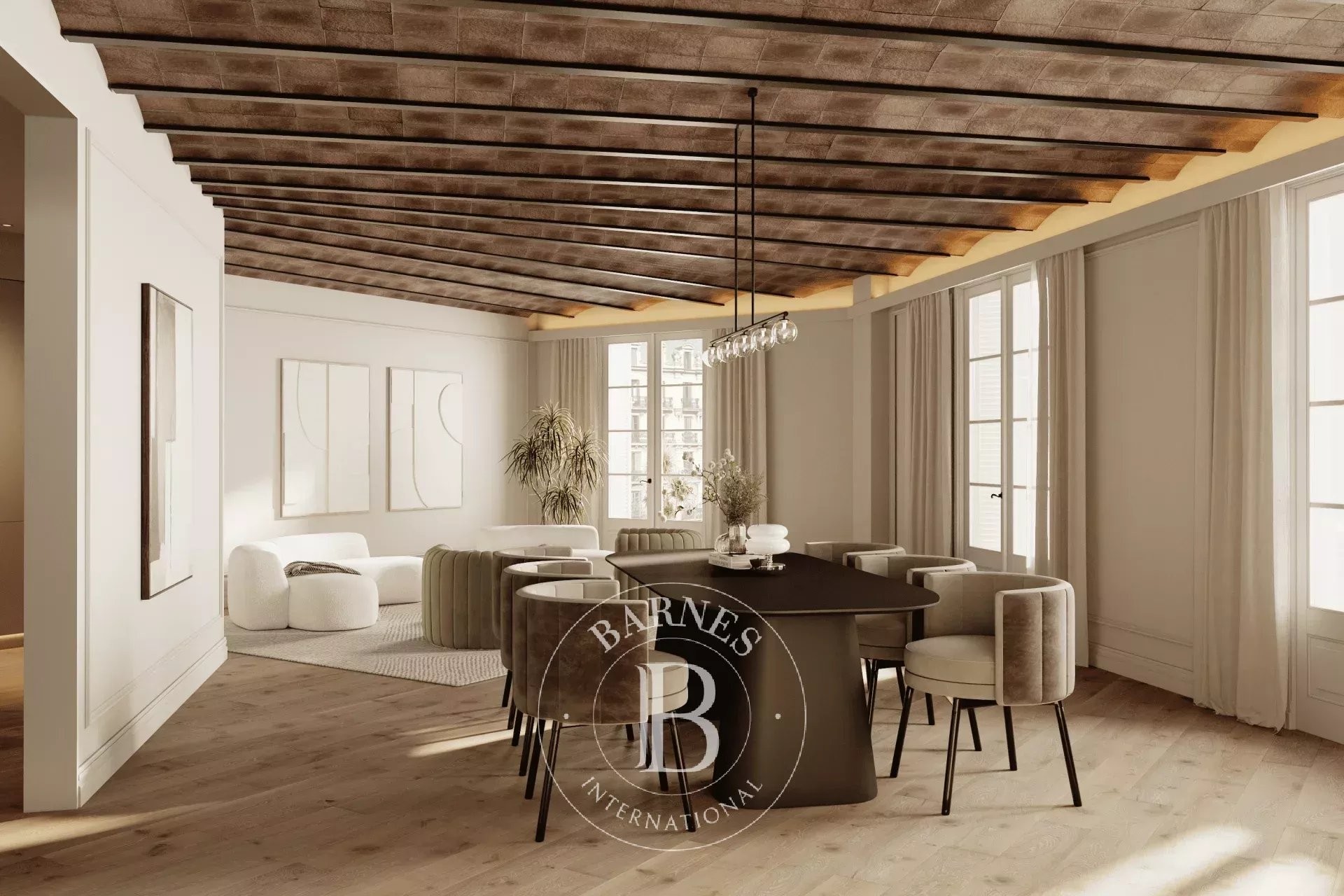 Exclusiu habitatge reformat a finca règia de la Dreta de l’Eixample - picture 2