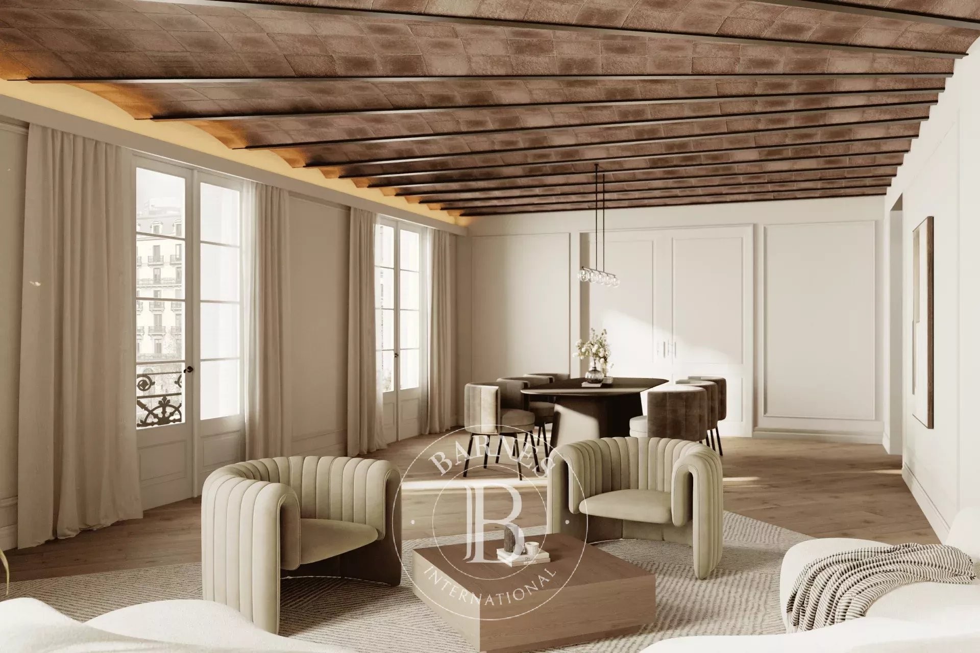 Exclusiu habitatge reformat a finca règia de la Dreta de l’Eixample - picture 1