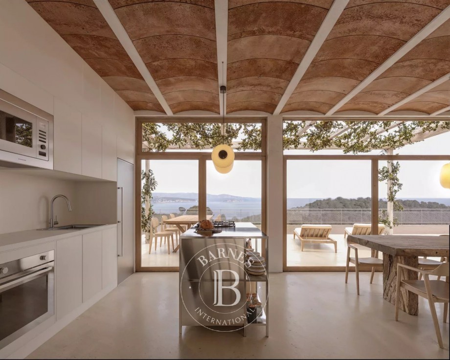 Newly Built Semi-Detached House with Sea Views in the Historic Centre of Begur, Costa Brava