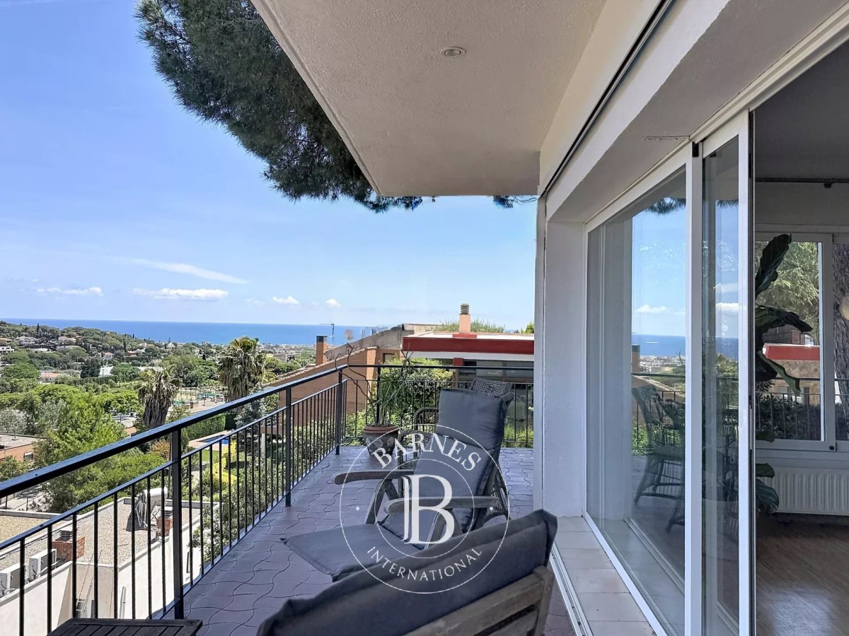 Casa con vistas al mar en Cabrils Barcelona