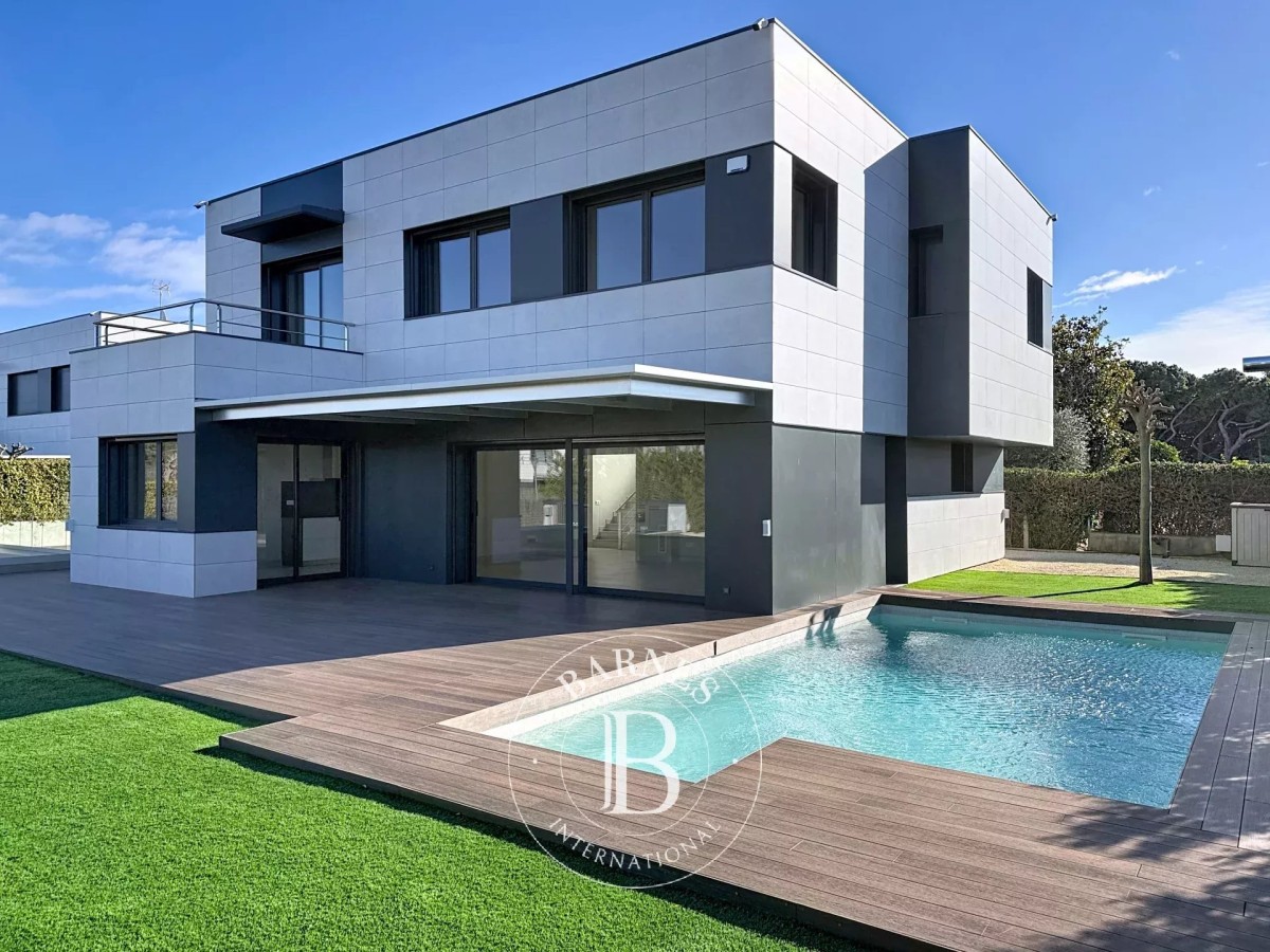 Magnificent newly built house in Sant Andreu de Llavaneres, Barcelona