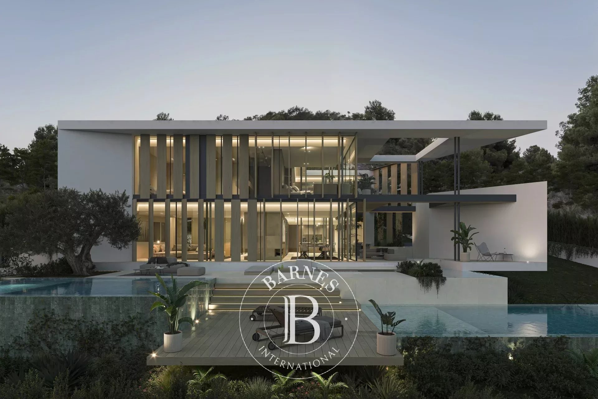 Exclusiva villa de diseño con vistas al mar en la costa norte de Barcelona. - picture 3